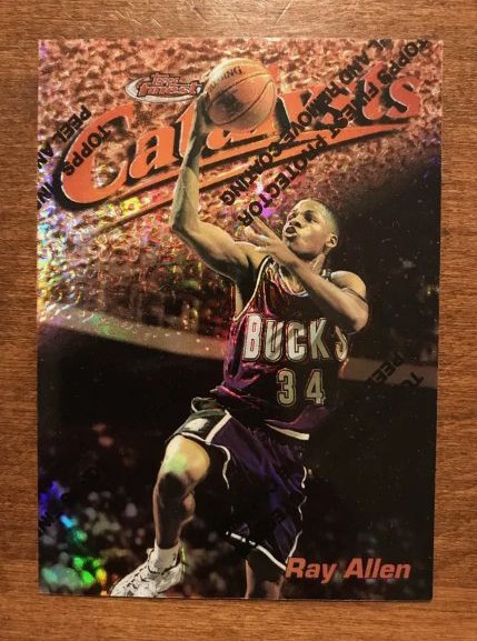 Ray Allen cards RARE Topps Refractor
