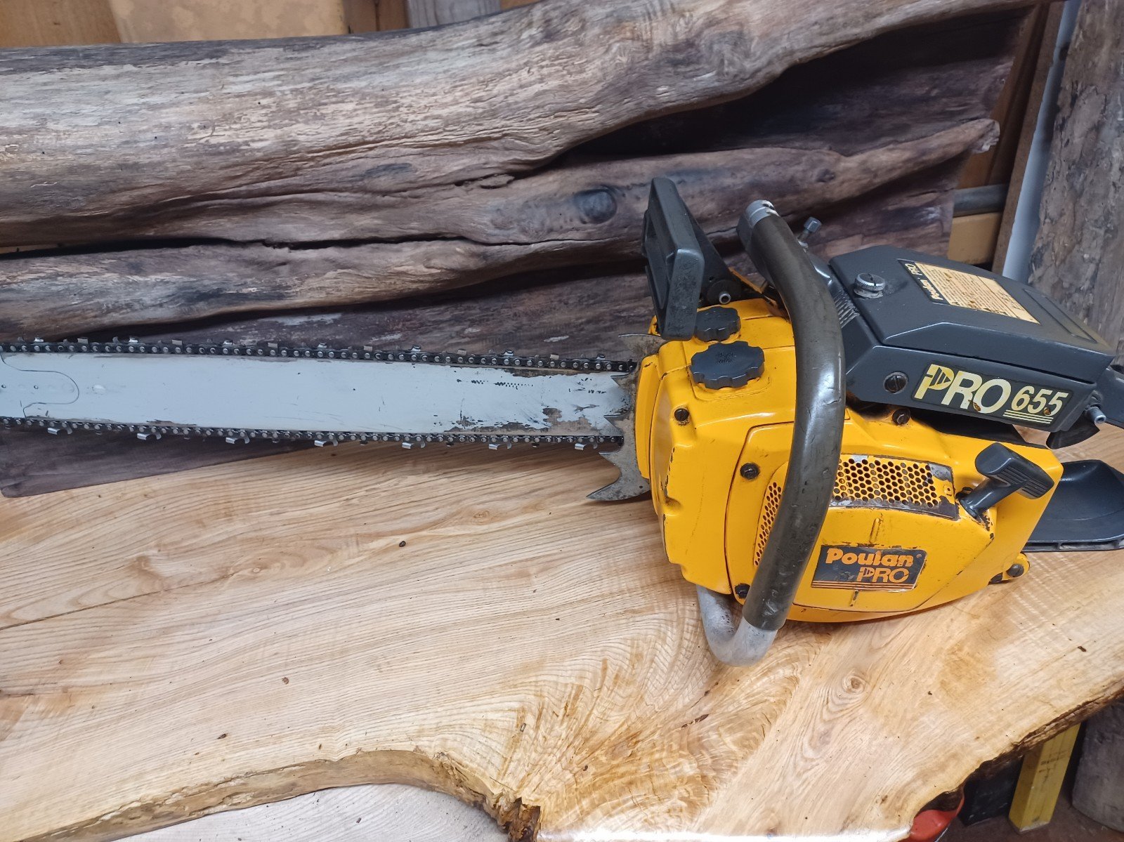POULAN 655 24' bar and chain RUNS GREAT NO ISSUES