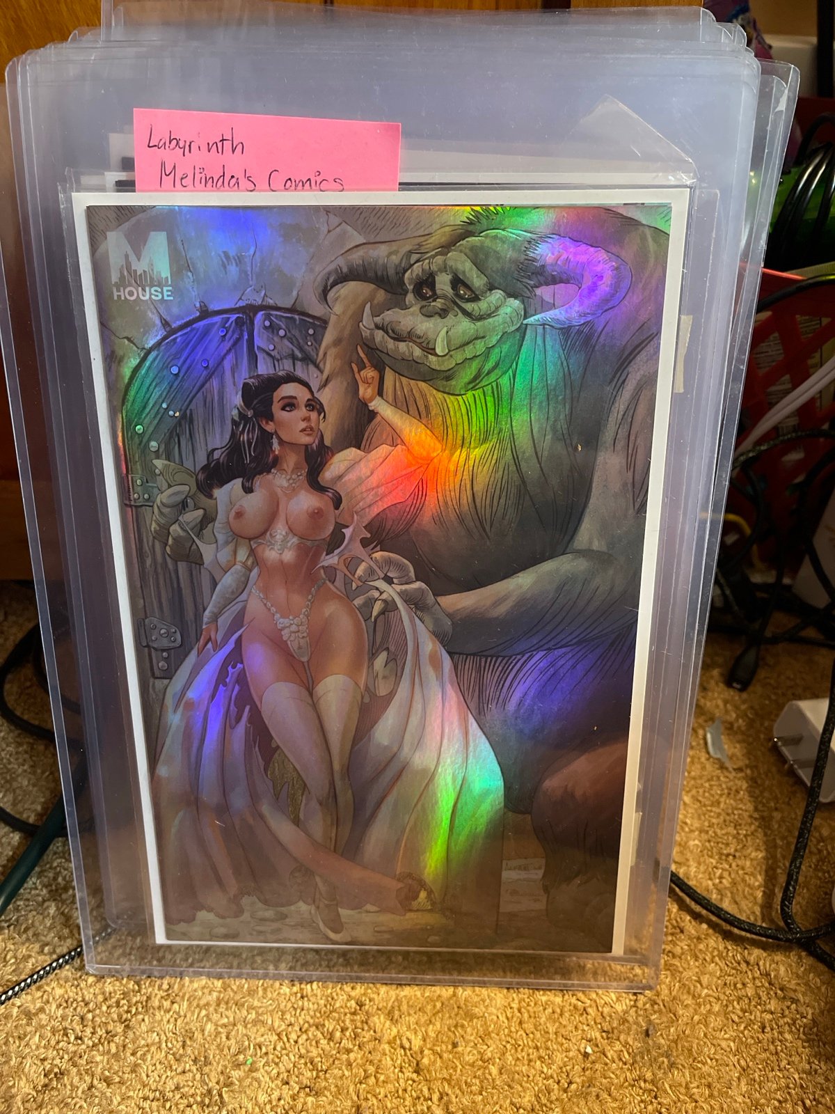 LABYRINTH MELINDAS COMICS FOIL NAUGHTY