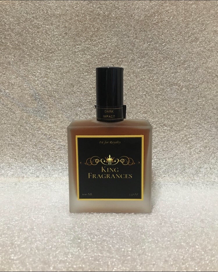 King Fragrances Dark Impact Extrait de Parfum EDP 100ml 3.4 oz Fragrance Cologne