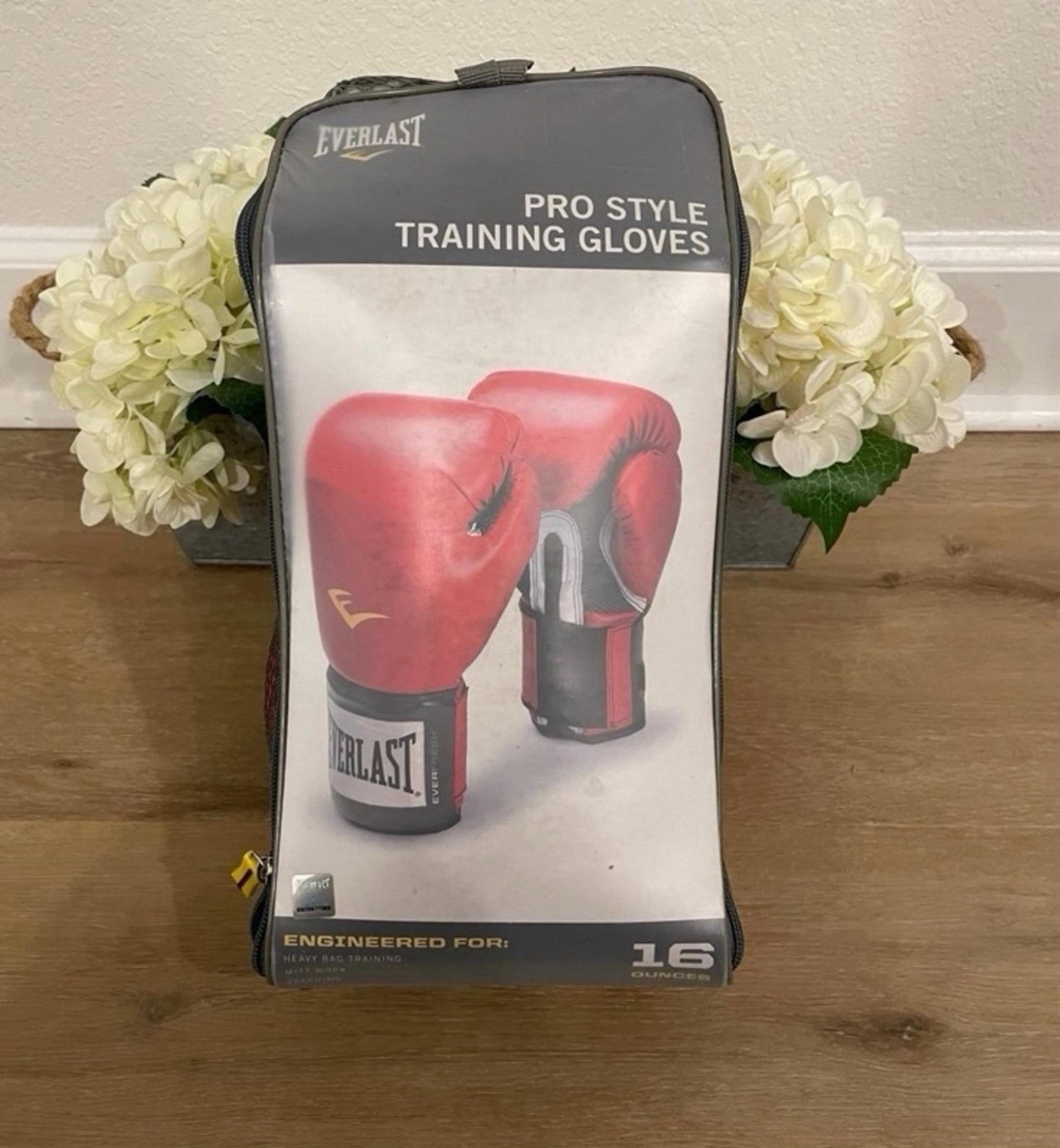 New Everlast Pro Style Training Gloves 
These 16-ounce Everlast Pro Style Gloves