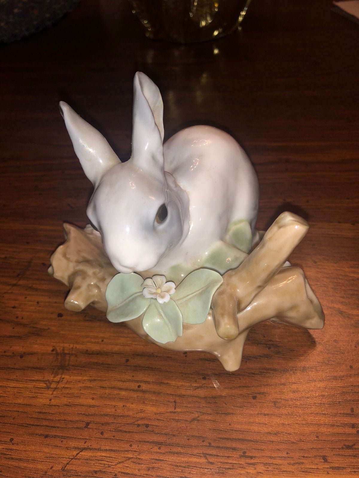 Lladro Rabbit Eating