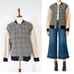 Carven Teddy Manches Plaid Jacket