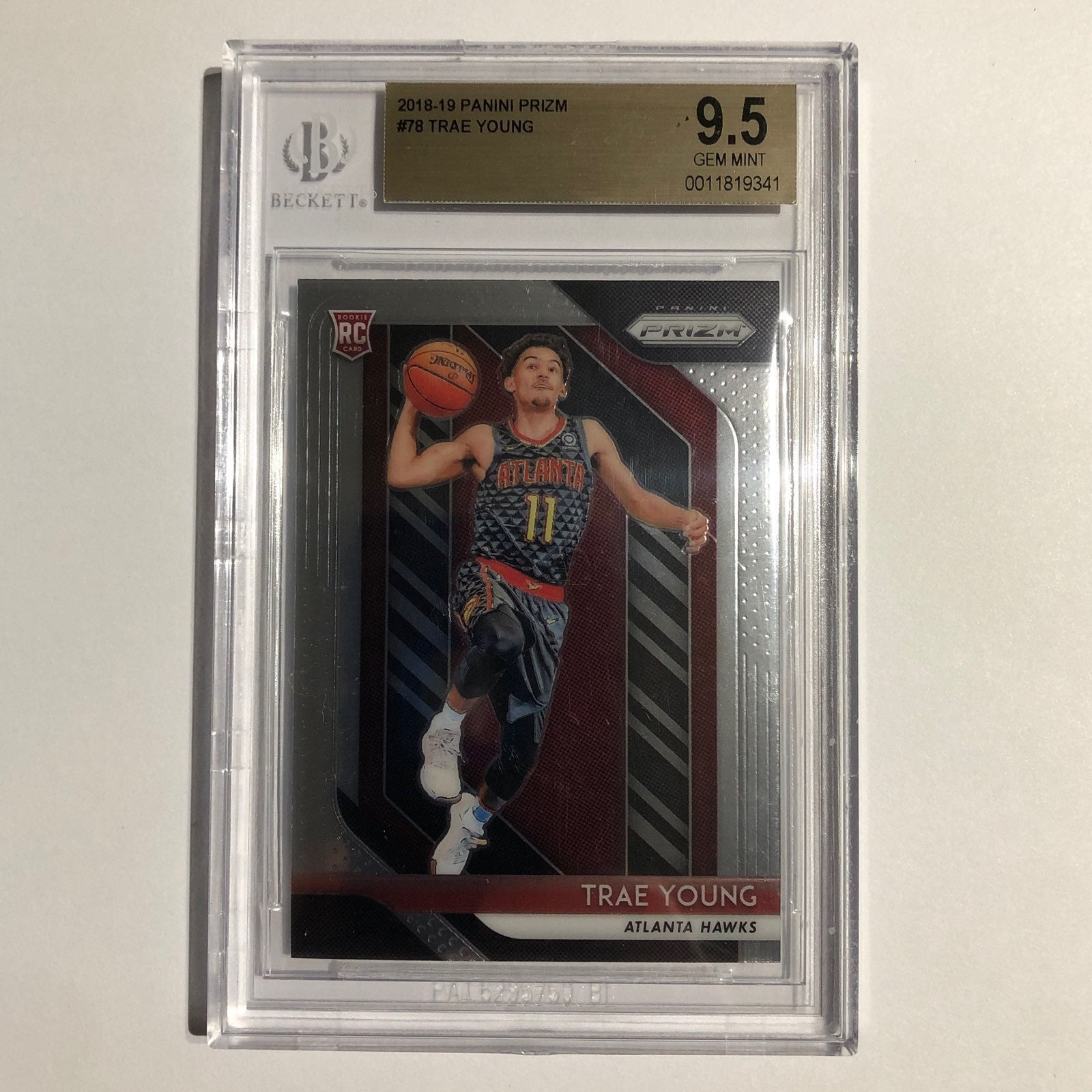 2018-19 Prizm Trae Young BGS 9.5