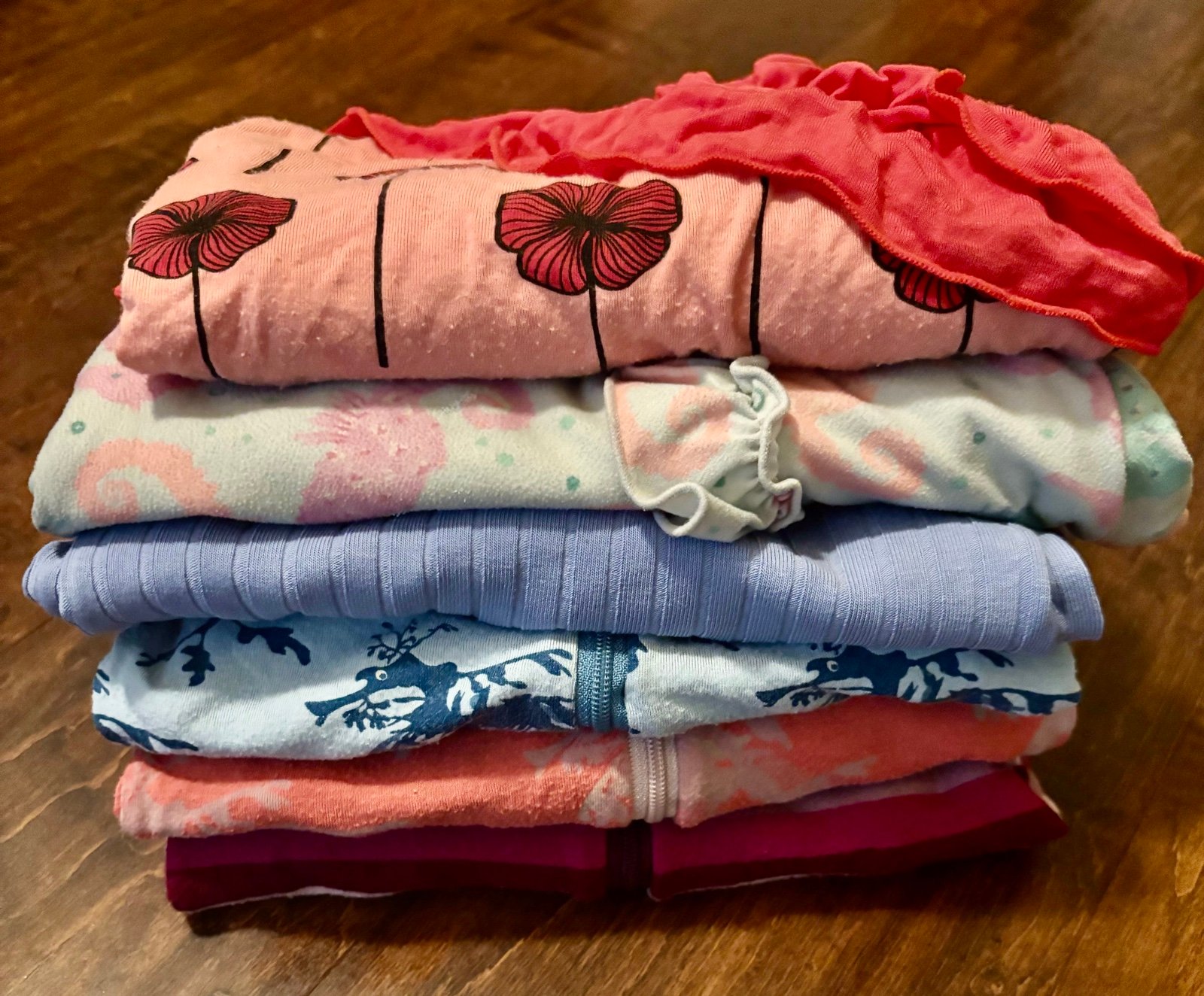 Toddler Girl Bundle Footless Pajamas