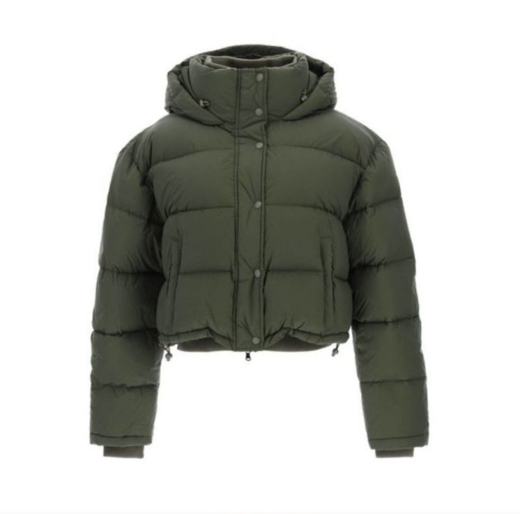 Wardrobe.NYC Green Puffer Jacket