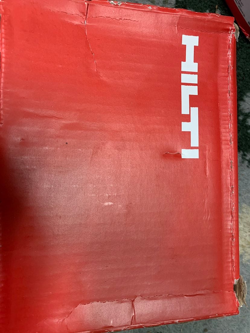 Hilti concrete anchors 1/2 X 5 1/2 KB-