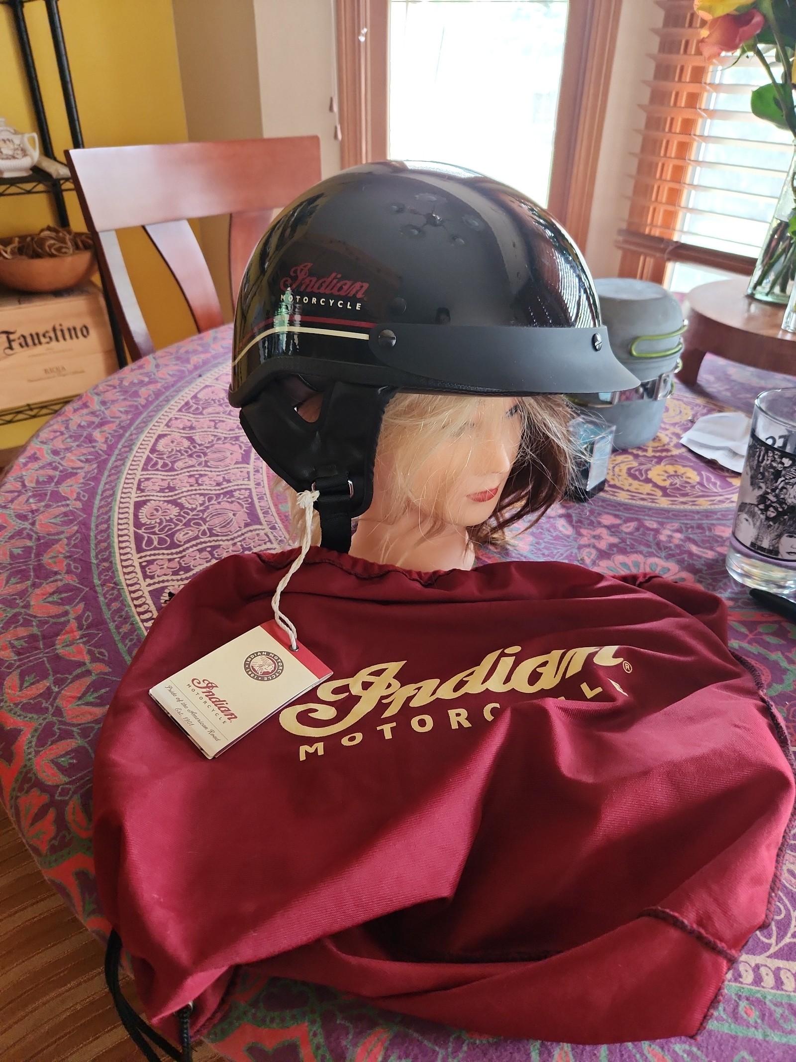 Indian motorcycle helmet NEW