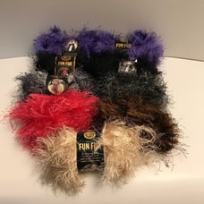 Lot of Lion Brand Yarn Fur Fur Yarn