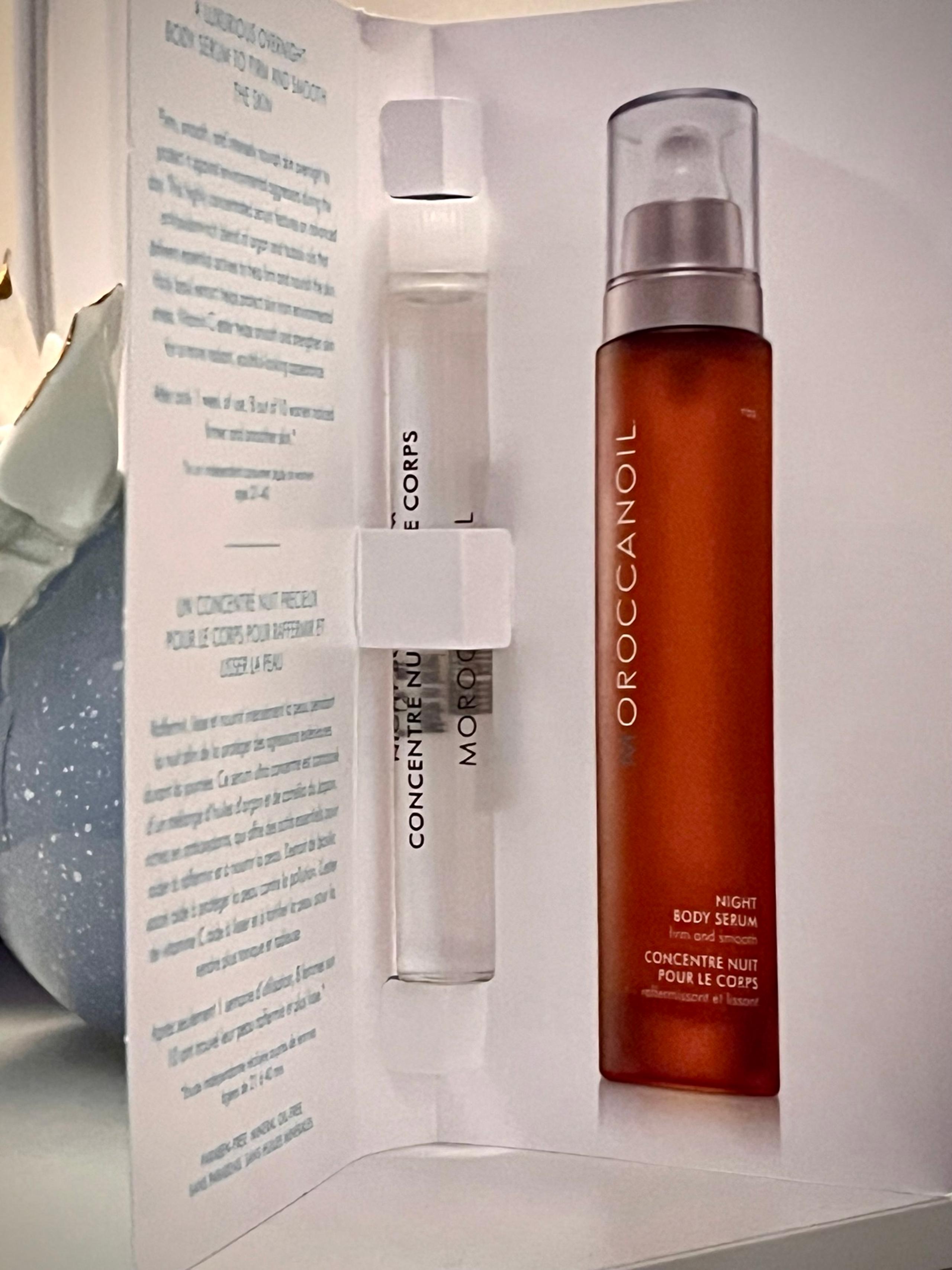 Moroccanoil Night Body Serum Firm And Smooth Sample Travel Size .13 fl oz New