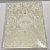 DIOR Gold and White Carnet Holiday Notebook