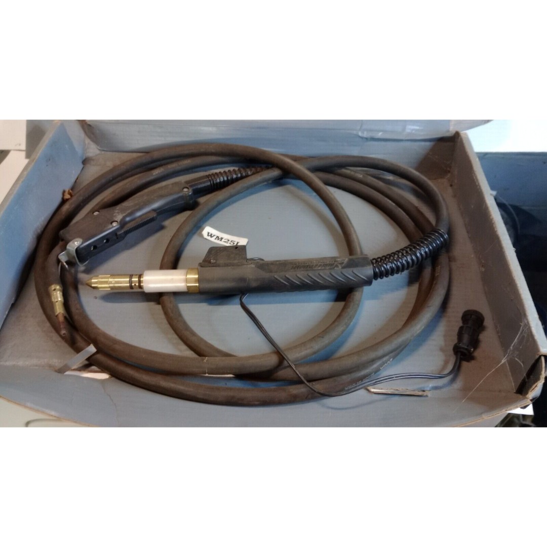 Tweco 400 Amp Weldskill MIG Gun Model #WM400M153545 15' Cable Read Description