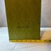 Gucci box and purse dust bag