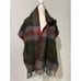 J. Crew wool scarves green red gray color