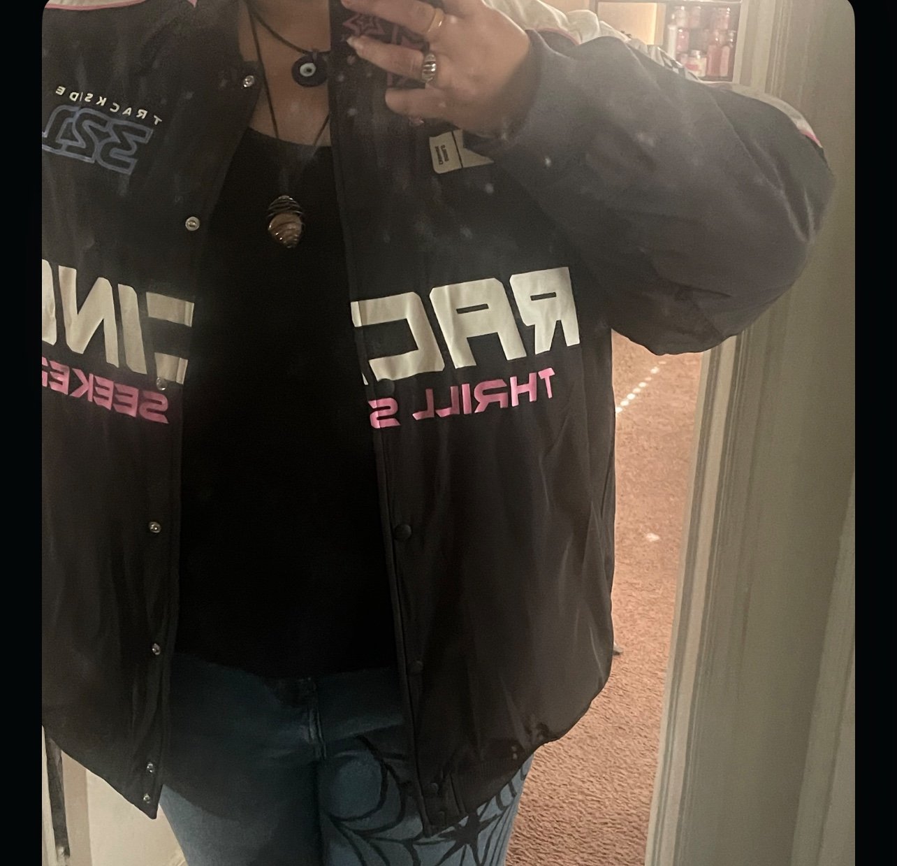 Oversized Bomber Jacket