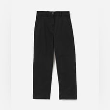 Everlane Women’s The Straight-Leg Crop Jeans in Black Size 8