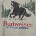 Junk Food X BUDWEISER CLYDESDALE KING OF BEERS FLEA MARKET FLEECE Size XXL