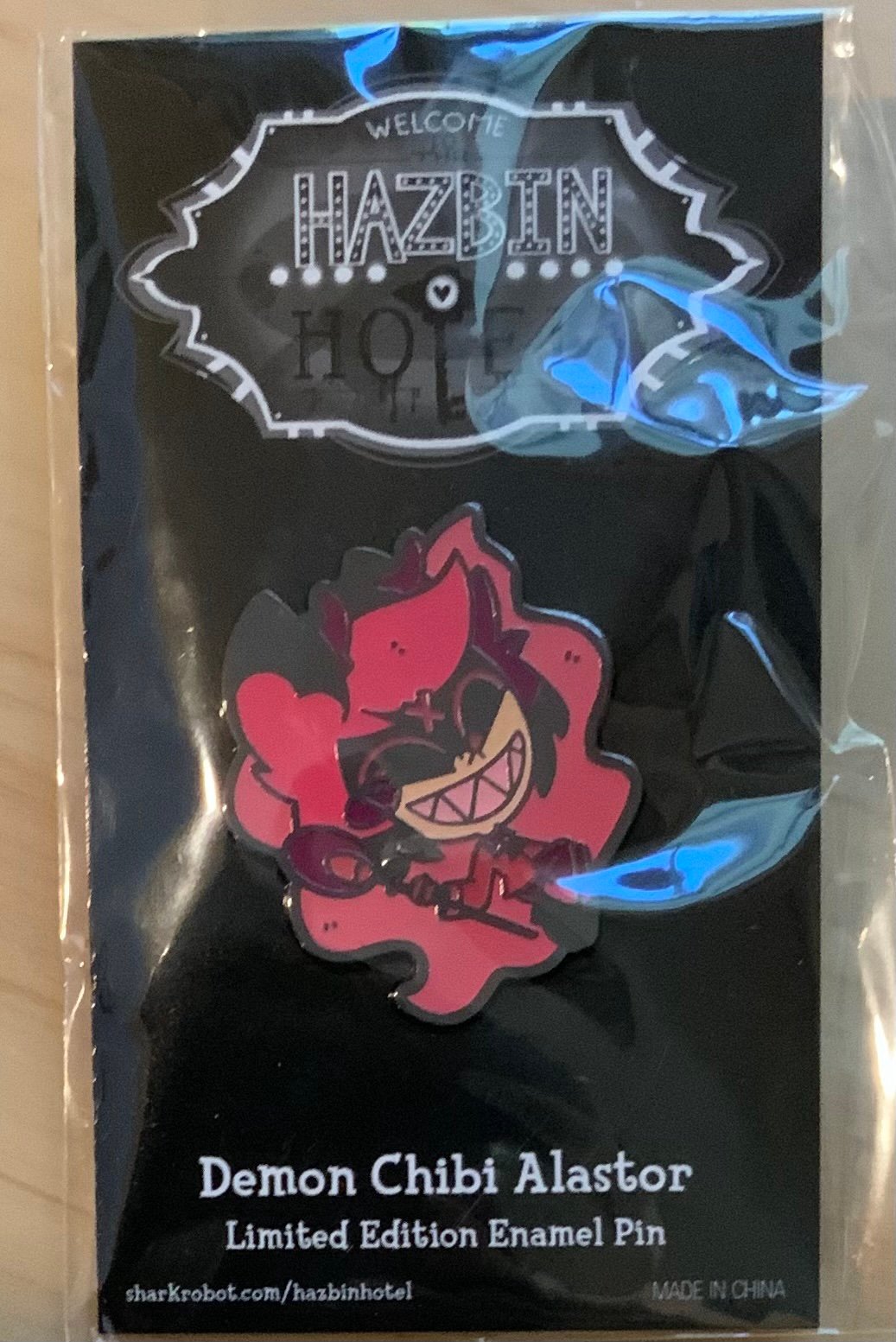 Hazbin Hotel Chibi Alastor Pin