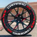 Permanent Camaro SS Tire Lettering Stickers 1.25 Letter for 14 to 22 16 pcs K