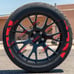 Permanent Camaro SS Tire Lettering Stickers 1.25 Letter for 14 to 22 16 pcs K