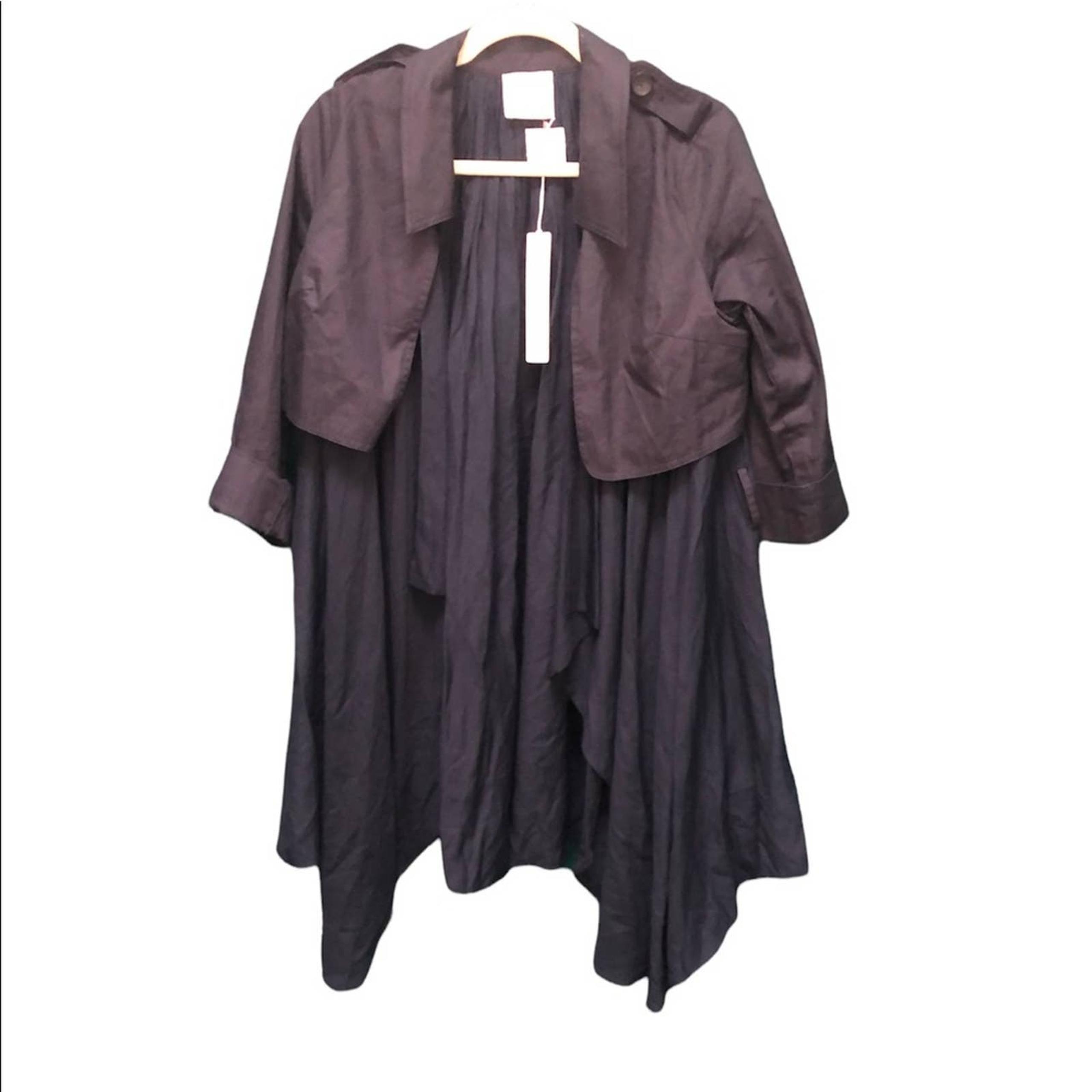 NWT FLOWY TRENCH COAT - Line & Dot