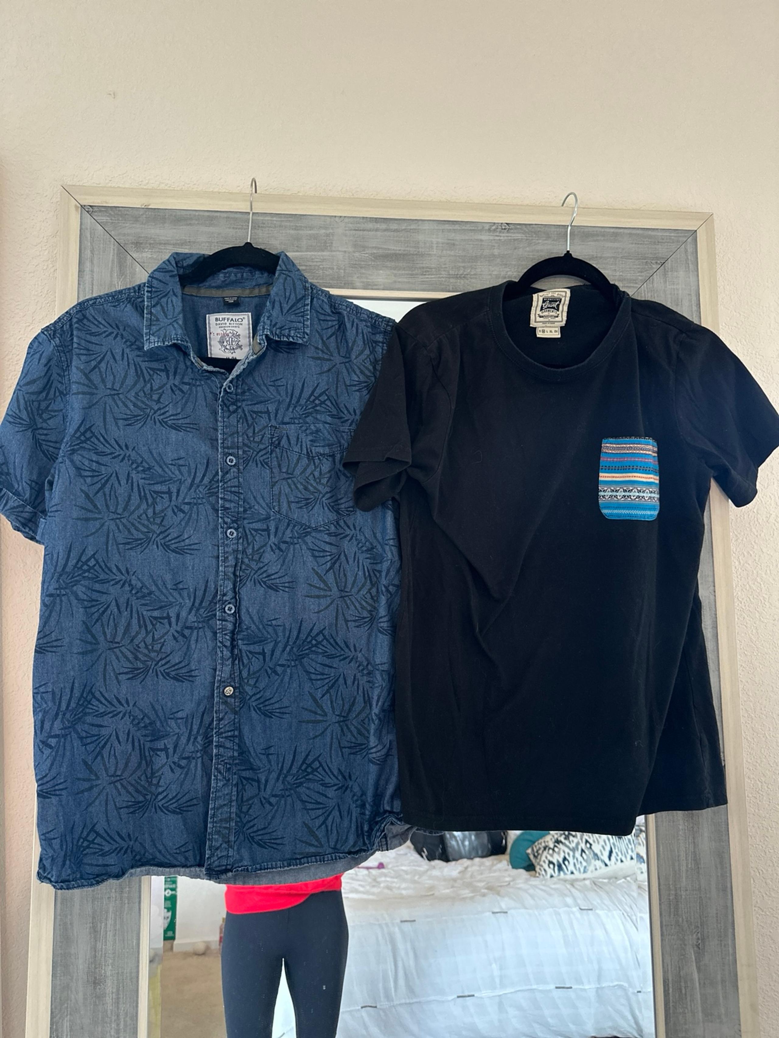 Size Medium Mens Casual Shirt Bundle