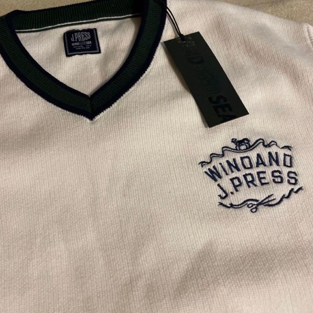 J.PRESS x WIND AND SEA Knit Vest Crewneck