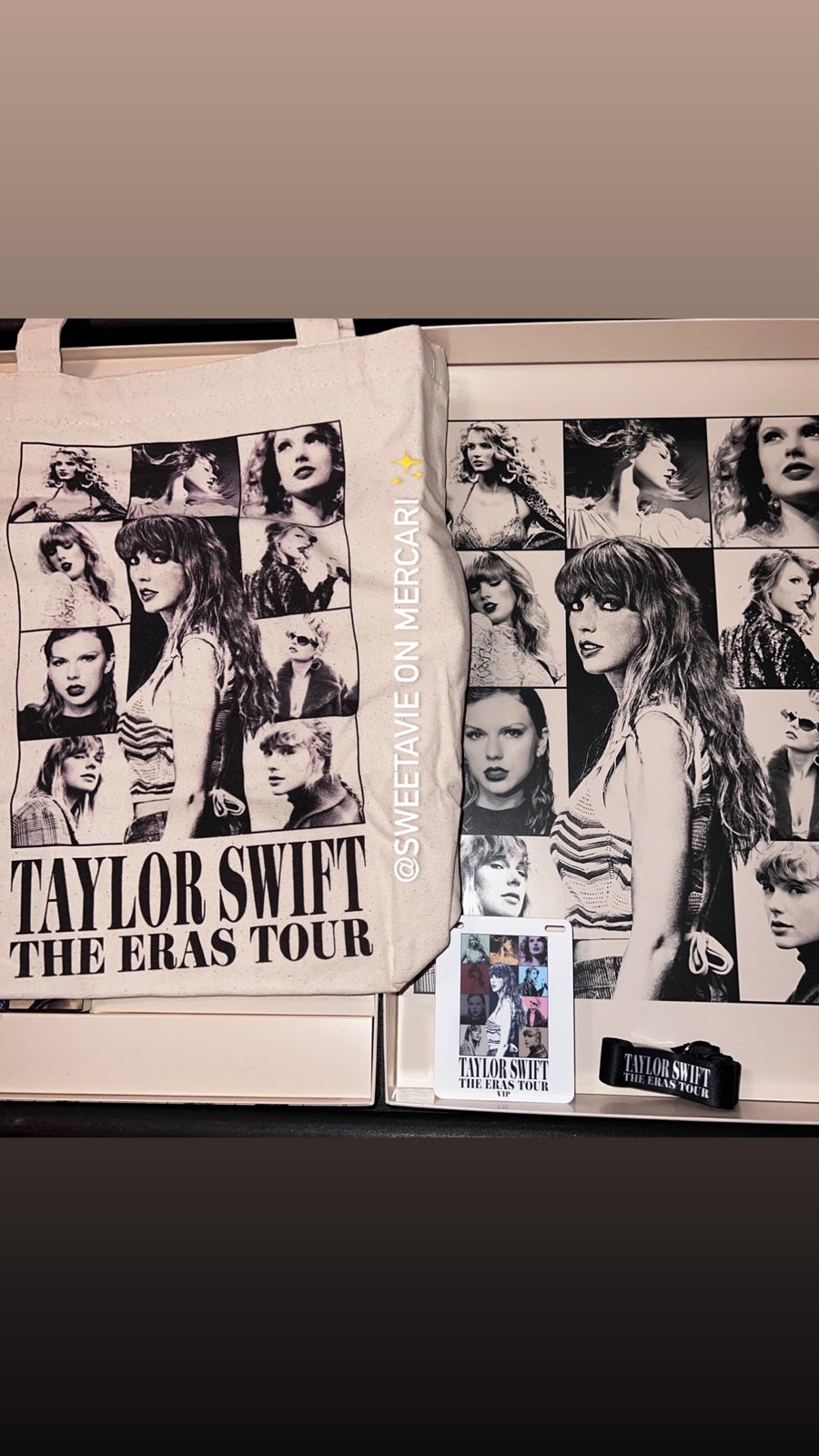 Taylor Swift VIP Eras Tour Merch Package 2023
