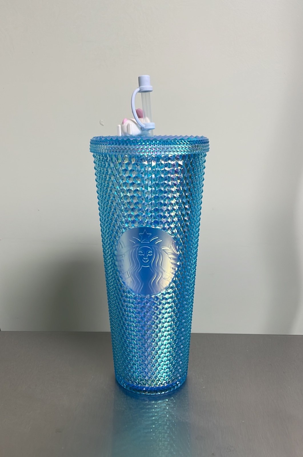 Starbucks China blue bunny Studded tumbler