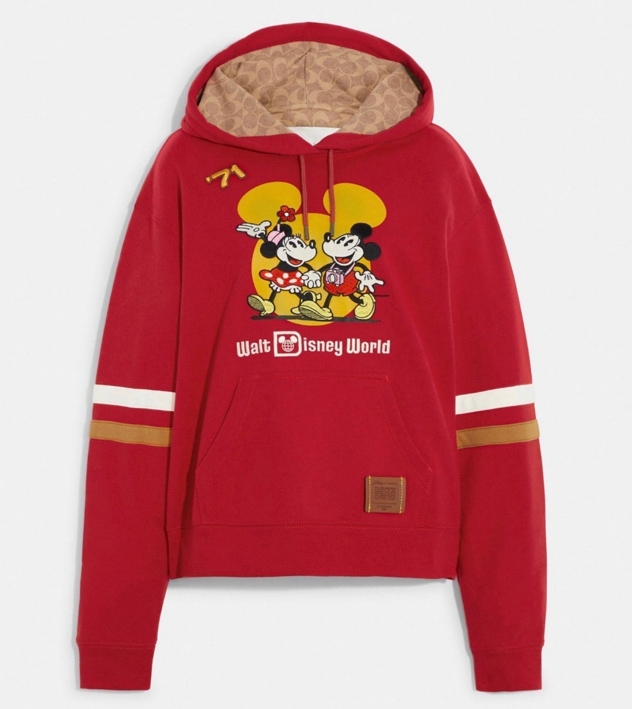 Coach Mickey & Minnie Pullover Hoodie