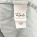 Rails Shawna Denim Long Sleeve Ruffle Colar Mini Dress Light Vintage Size XL