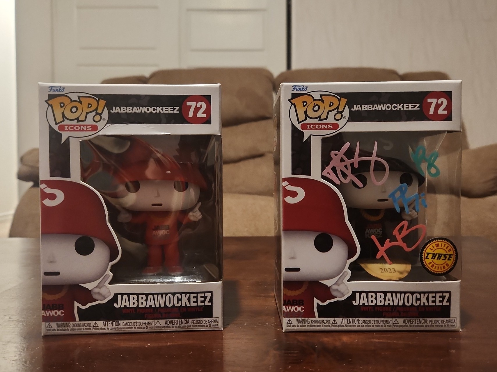 Funko Pop, Signed funko pop by the Jabbowockeez.