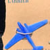 Vintage 1950s Wolverine Tin Aircraft Carrier Plastic Planes New On Original Card