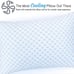 NEW Clara Clark Gel Cooling Bamboo Pillow- KING