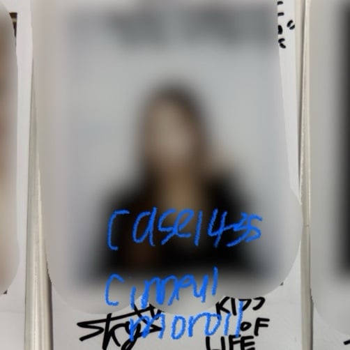 kiss of life haneul signed fansign polaroid