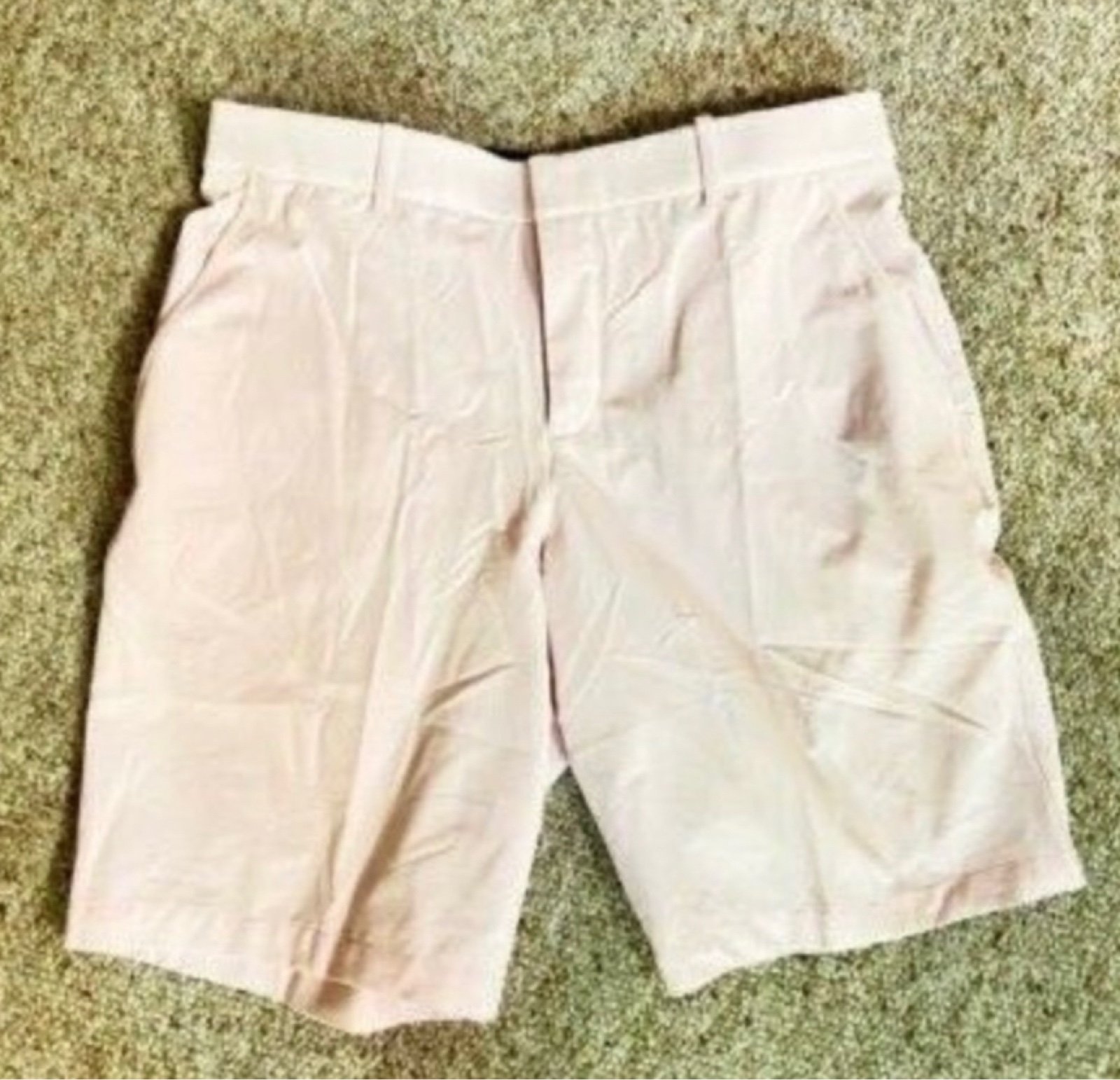 Nike Standard Fit Dri Fit Golf Casual Shorts Light Pink Mens 34 MSRP 65