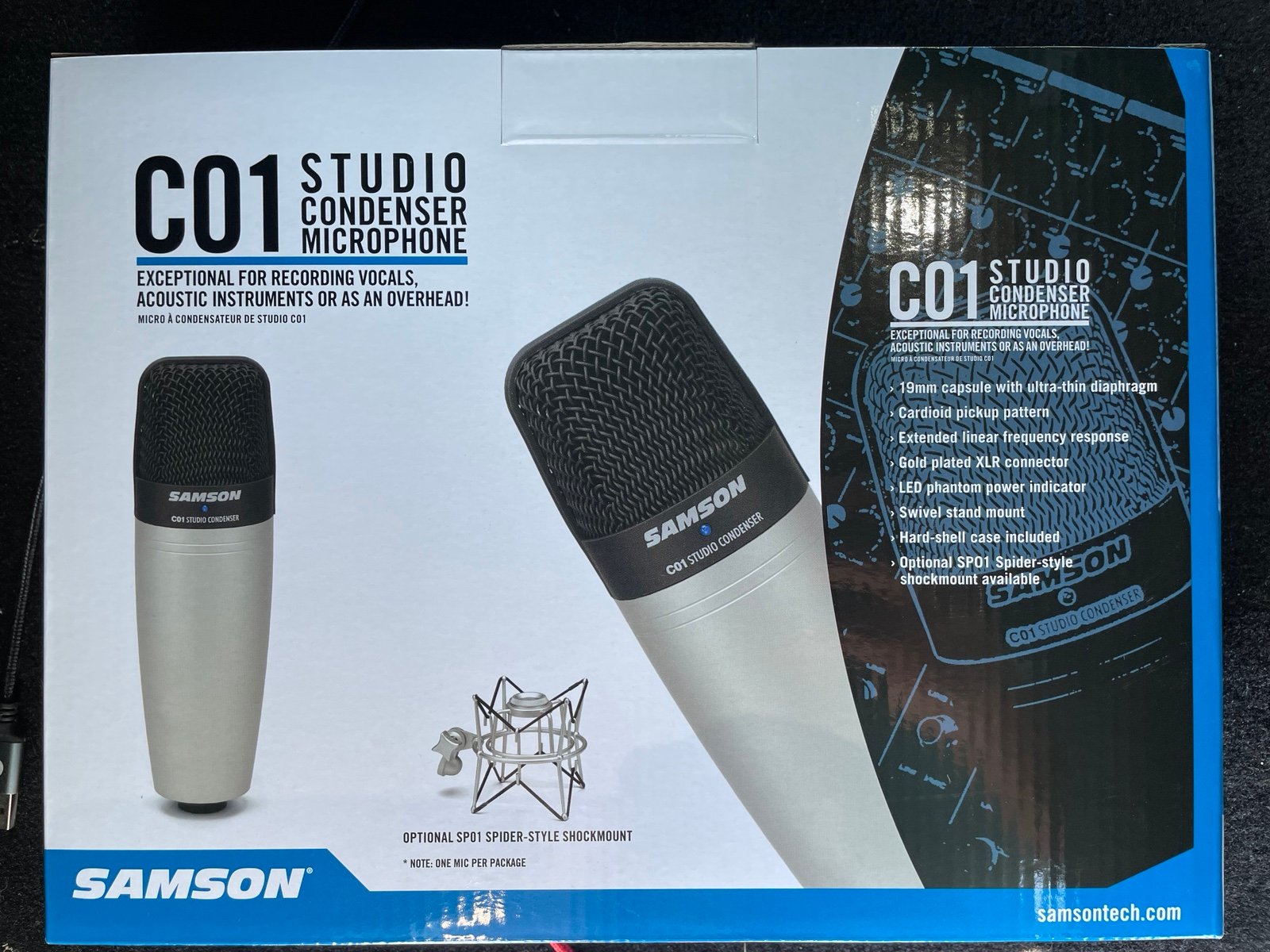 Samson C01 studio condenser mic