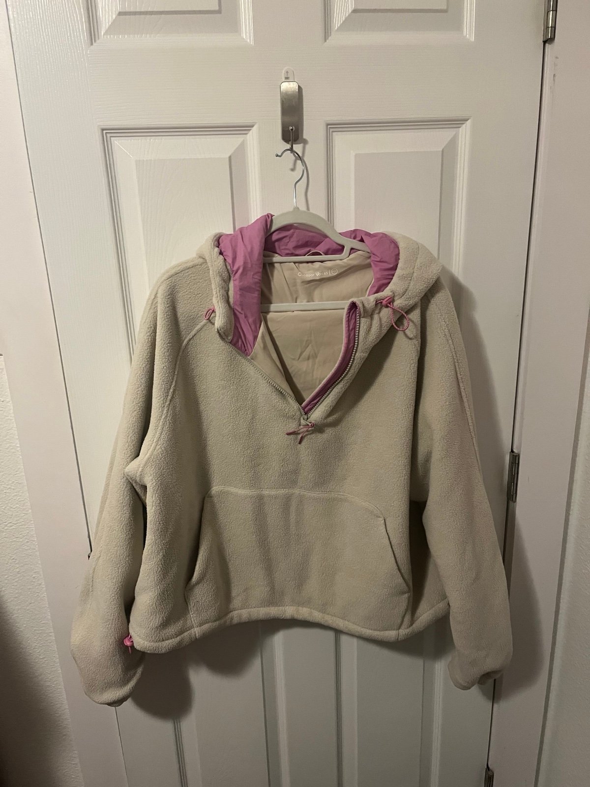outdoor voices fleece pullover