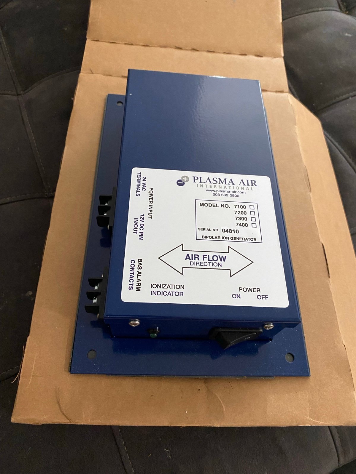 5 - Plazma Air International Bi-Polar Ion Generator Model 7300 - Ozone Machine