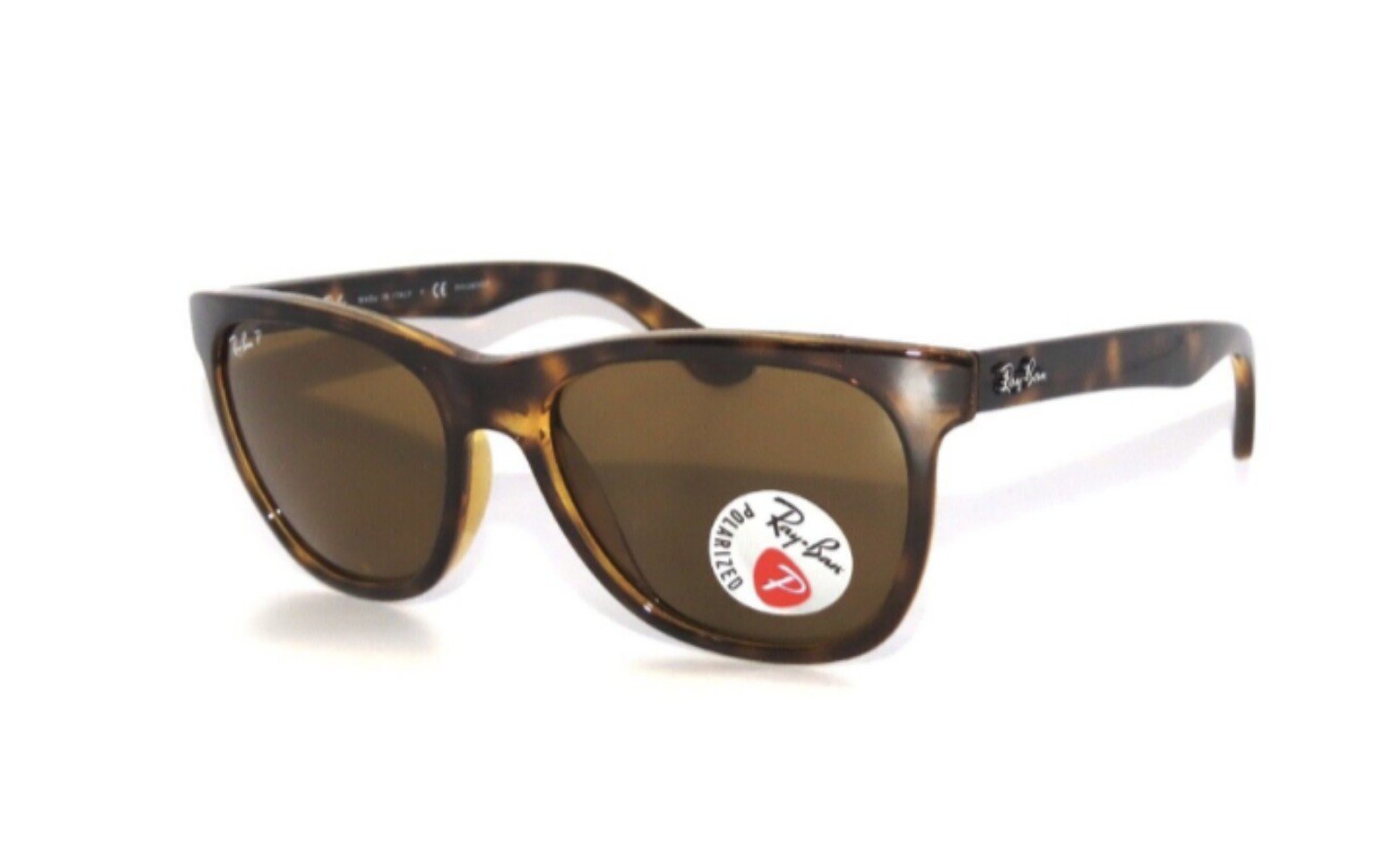 Ray Ban Sunglasses Tortoise Frame RB 4181 710/83 Polarized Brown Lenses Ray-Ban