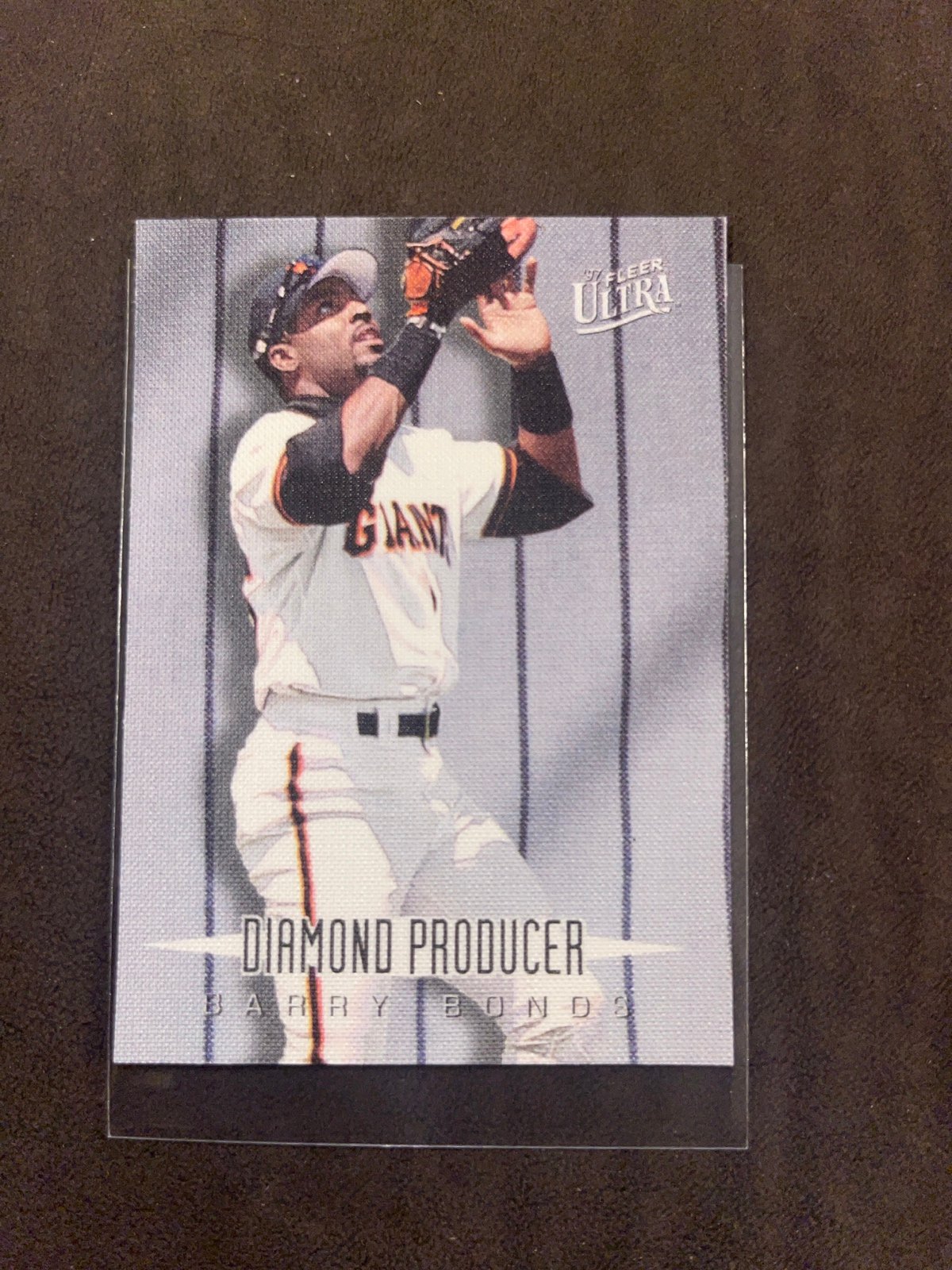 Fleer ultra diamond producer Barry bonds