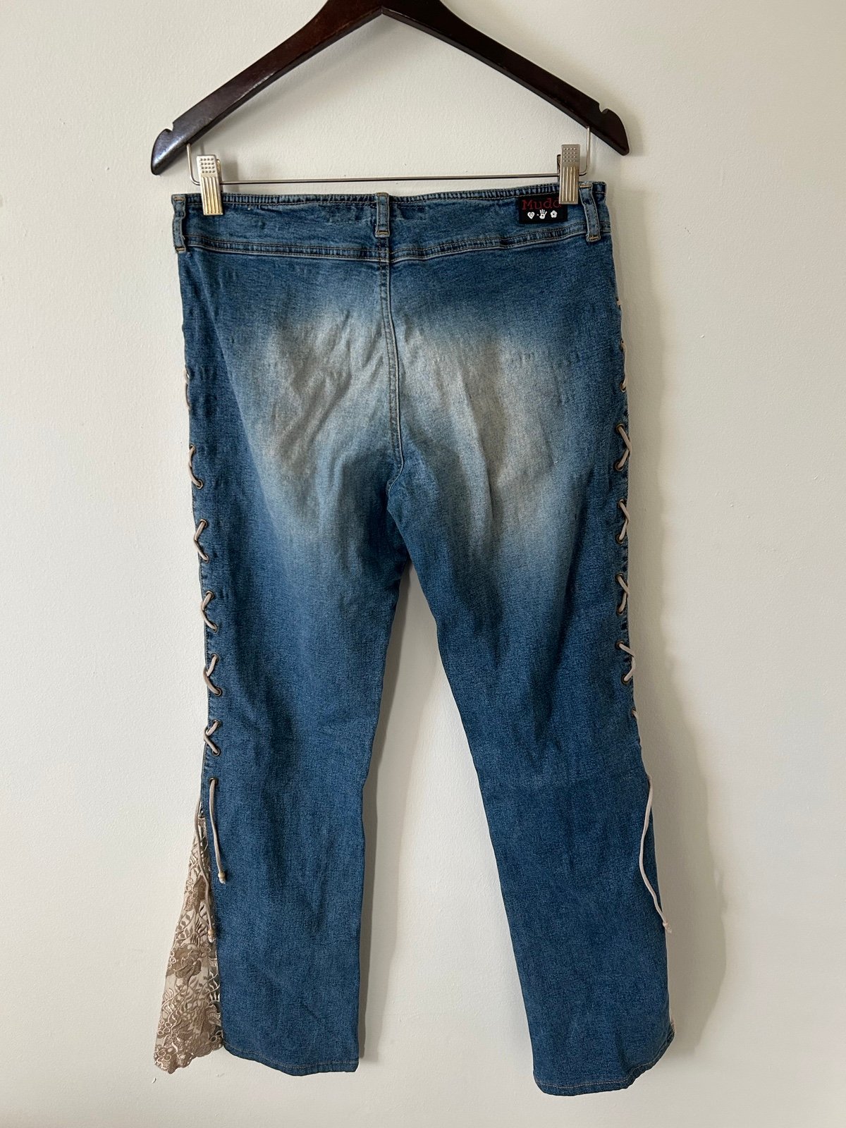 【HI FI FNK】Muddy Denim Mother - Lil Dodger Button Hover Cuff in Funk N Flair