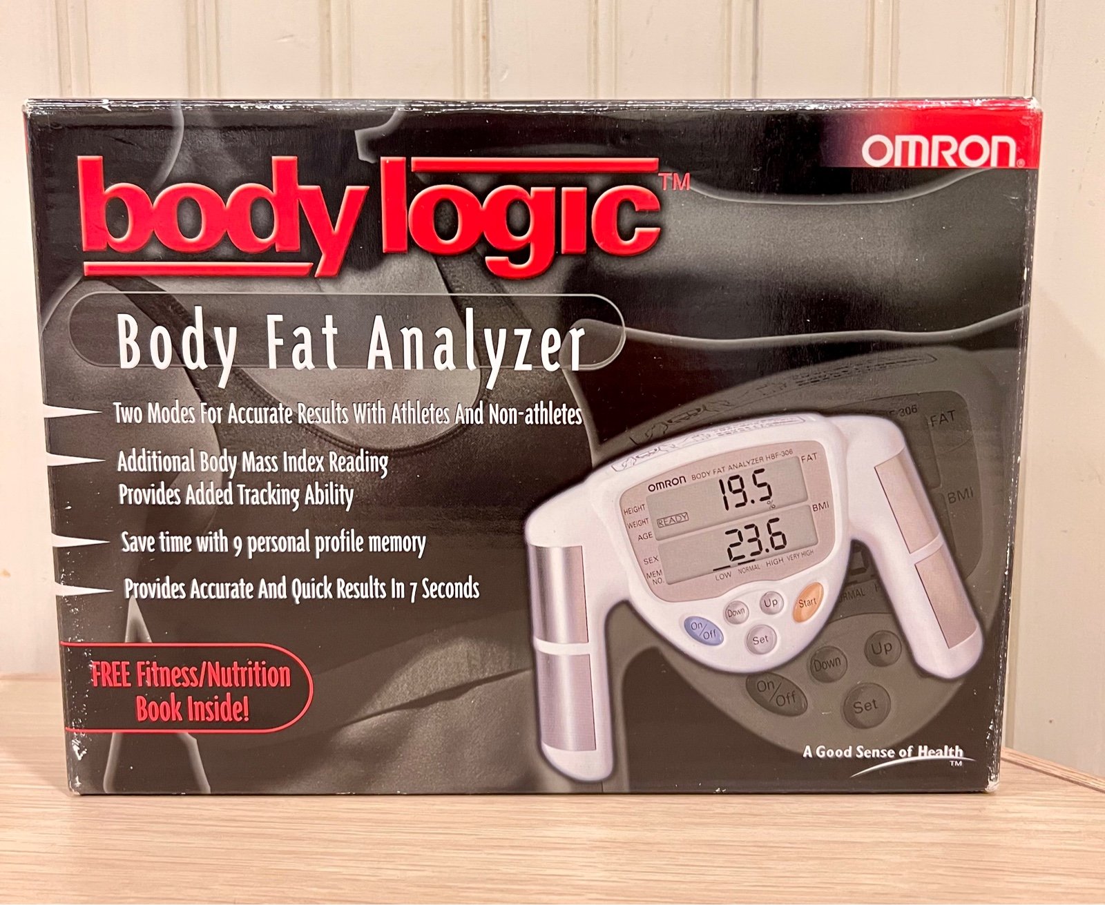 sale online Omron HBF-306BL Body Logic Handheld Body Fat Analyzer Measurement calculator new Beauty sale online Omron HBF-306BL Body Logic Handheld Body Fat Analyzer Measurement calculator new Beauty
