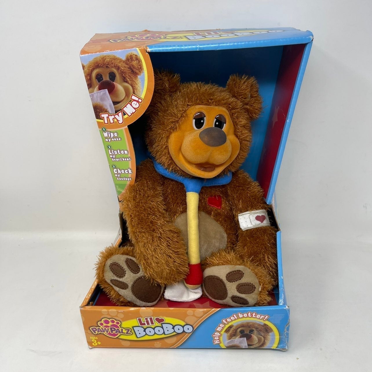 Retired PAW PALZ LIL BOO PLUSH BEAR