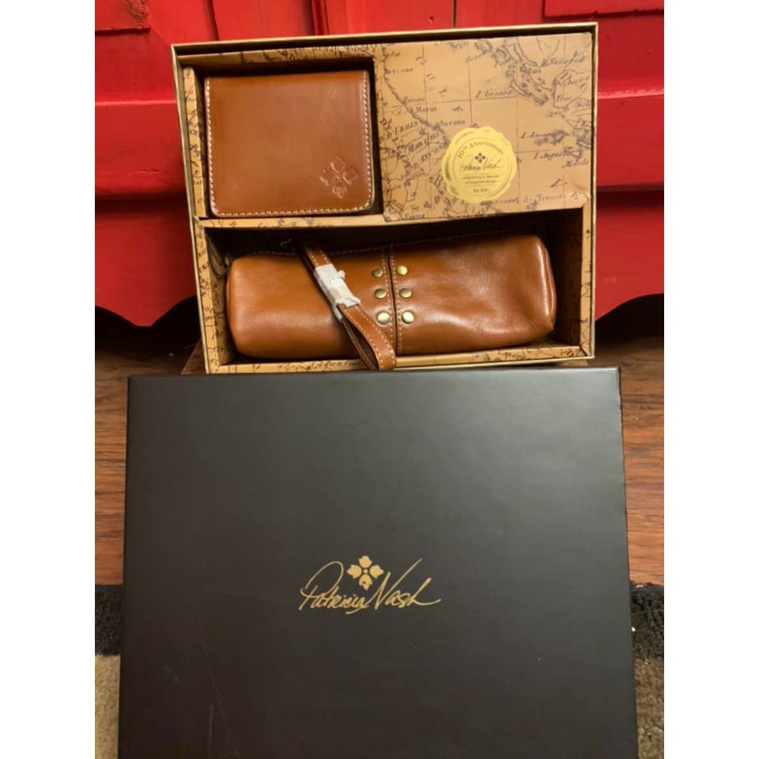Brand New Patricia Nash Box Set 10th Anniversary Heritage Luzzi Isla Boxed Set