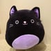 Squishmallow Autumn The Black Cat 8” Purple Halloween Rare Soft Plush Kelly