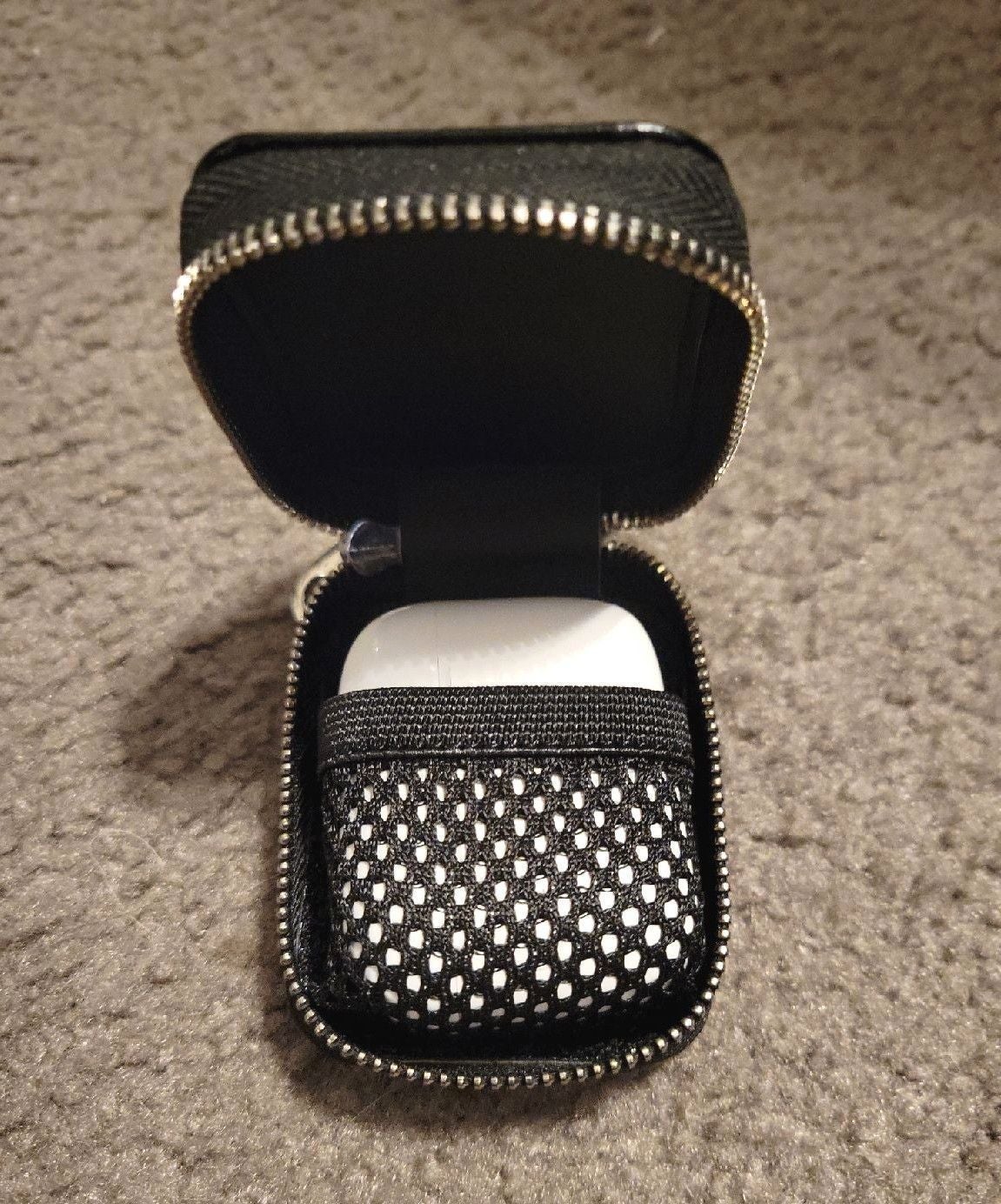 Apple AirPods Pro with leather case