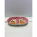 Vintage California Pottery Divided Serving Dish (Pears)
