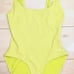NWT!! Solid & Striped(L), The Annemarie, One-Piece Swimsuit- Chartreuse