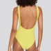 NWT!! Solid & Striped(L), The Annemarie, One-Piece Swimsuit- Chartreuse